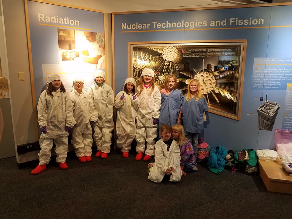 Diablo Canyon Chapter of U.S. WIN hosts Girl Scouts Get to Know Nuclear Day