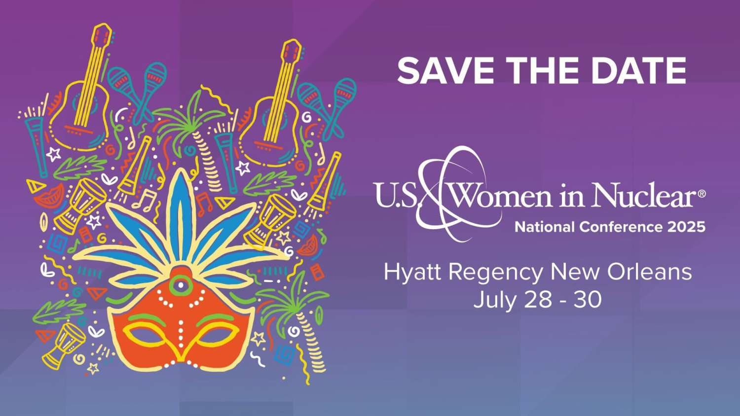Save the Date U.S. WIN 2025 Conference U.S. Women In Nuclear