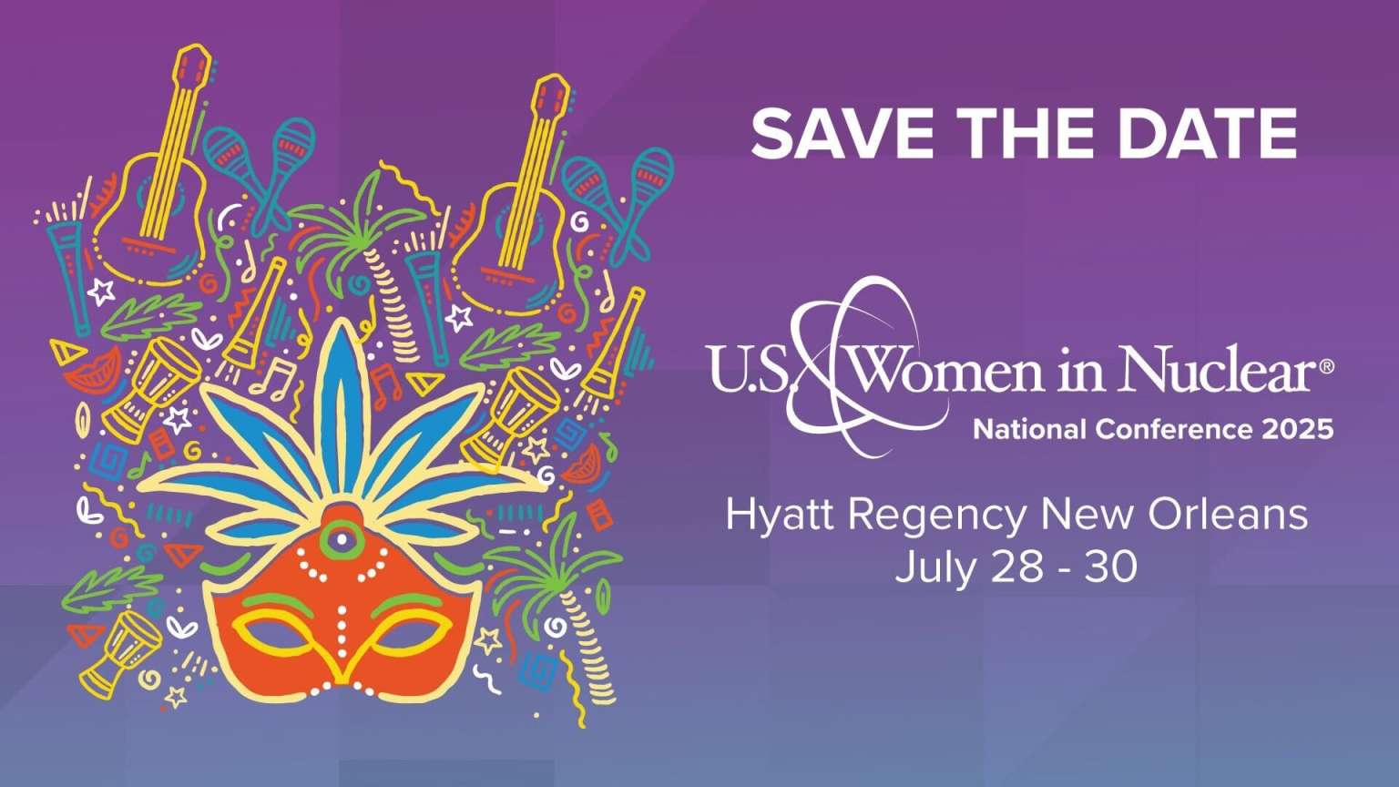 Save the Date U.S. WIN 2025 Conference U.S. Women In Nuclear