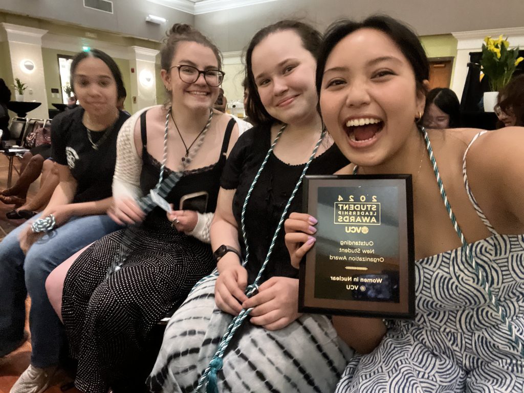 Outstanding New Student Organization Award for the U.S. WIN Chapter at VCU