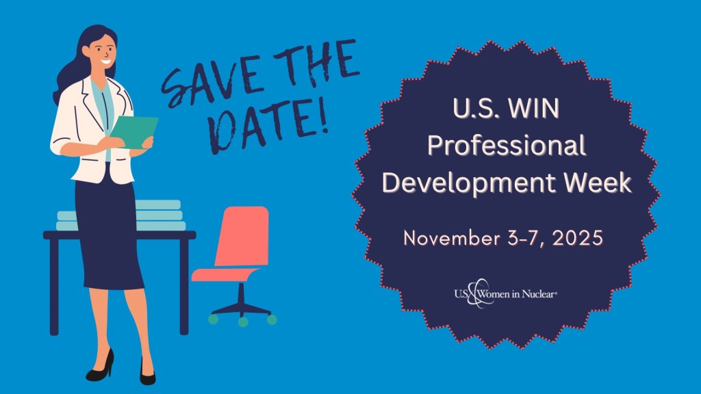 Save the Date – U.S. WIN 2025 PD Week – November 3-7